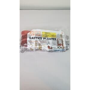 Home Depot Kids Workshop Kit Wooden Lattice Planter with Pin, Sealed, APR 2024